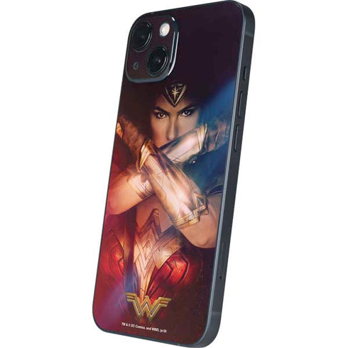 DC Comics Wonder Woman Profile Character Poster iPhone 15 Plus Skin