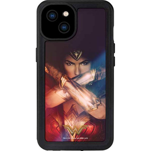 DC Comics Wonder Woman Profile Character Poster iPhone 15 Plus Waterproof Case