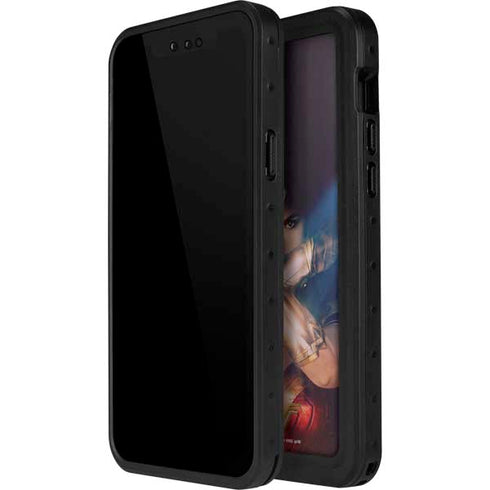 DC Comics Wonder Woman Profile Character Poster iPhone 15 Waterproof Case