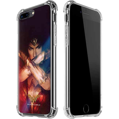 DC Comics Wonder Woman Profile Character Poster iPhone 7/8 Plus Clear Case