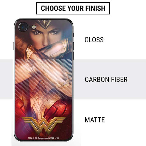 DC Comics Wonder Woman Profile Character Poster iPhone SE (2nd & 3rd Gen) Skin