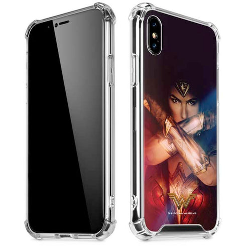 DC Comics Wonder Woman Profile Character Poster iPhone XS Max Clear Case