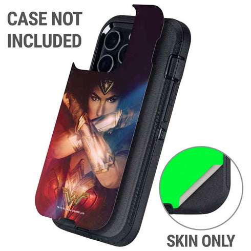 DC Comics Wonder Woman Profile Character Poster Otterbox Defender iPhone Skin