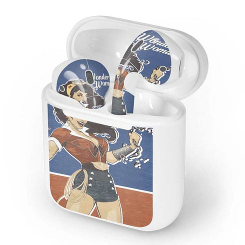 DC Comics Bombshells Wonder Woman Bombshell Apple AirPods Skin