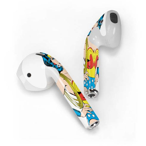 DC Comics Wonder Woman Classic Art Pose Apple AirPods Skin