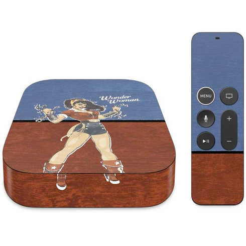 DC Comics Bombshells Wonder Woman Bombshell Apple TV Skin