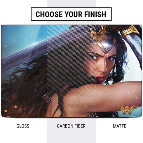 DC Comics Wonder Woman Battle Ready Poster Dell Vostro Skin