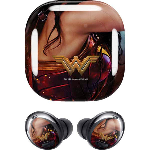DC Comics Wonder Woman Battle Ready Poster Galaxy Buds Pro Skin