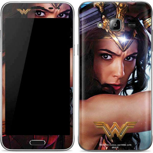 DC Comics Wonder Woman Battle Ready Poster Galaxy J3 Skin