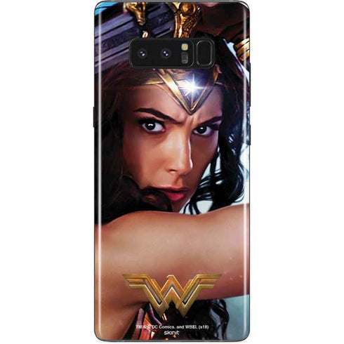DC Comics Wonder Woman Battle Ready Poster Galaxy Note 8 Skin