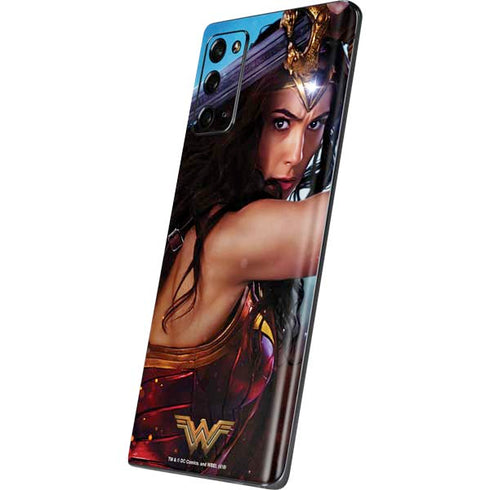 DC Comics Wonder Woman Battle Ready Poster Galaxy Note20 5G Skin
