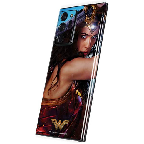 DC Comics Wonder Woman Battle Ready Poster Galaxy Note20 Ultra 5G Skin