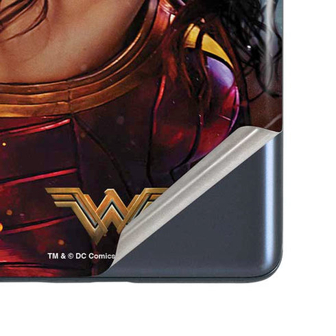 DC Comics Wonder Woman Battle Ready Poster Galaxy S20 Fan Edition Skin
