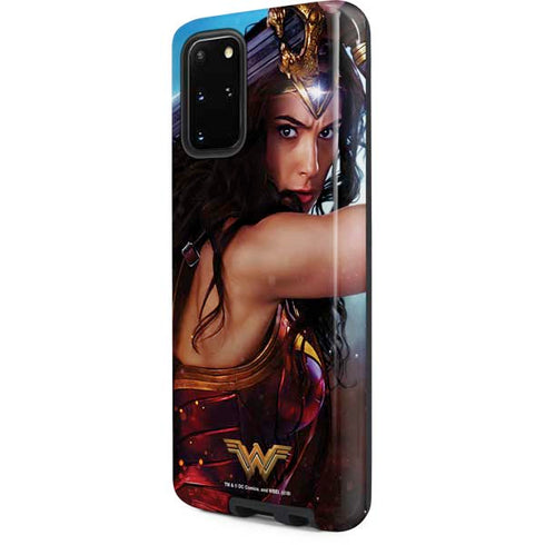 DC Comics Wonder Woman Battle Ready Poster Galaxy S20 Plus Pro Case