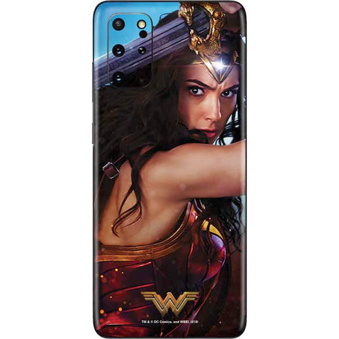 DC Comics Wonder Woman Battle Ready Poster Galaxy S20 Plus Skin