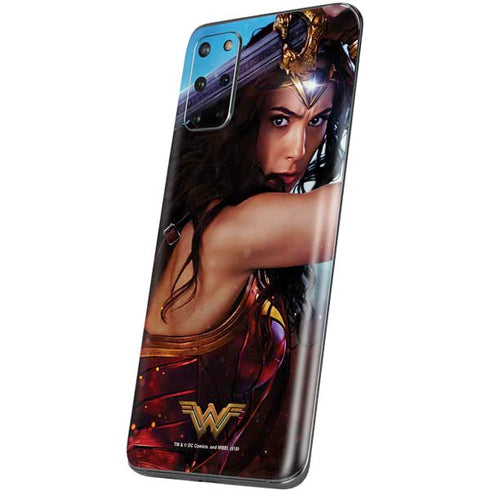 DC Comics Wonder Woman Battle Ready Poster Galaxy S20 Plus Skin
