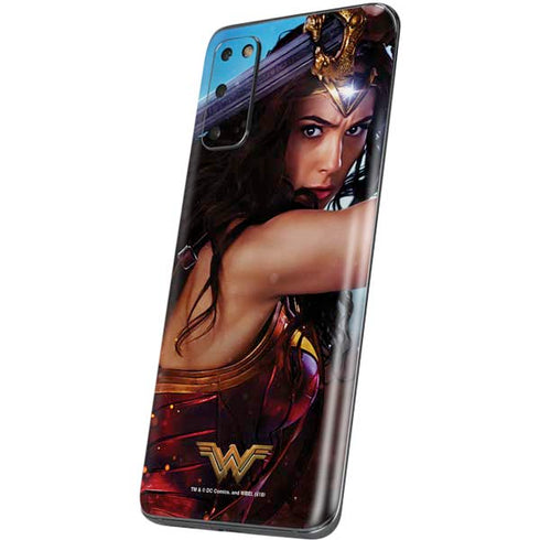 DC Comics Wonder Woman Battle Ready Poster Galaxy S20 Skin