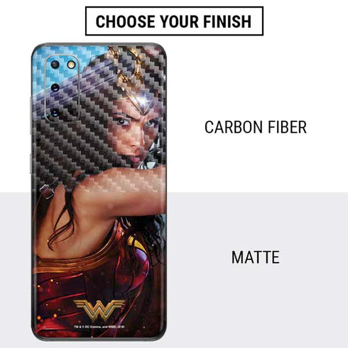DC Comics Wonder Woman Battle Ready Poster Galaxy S20 Skin