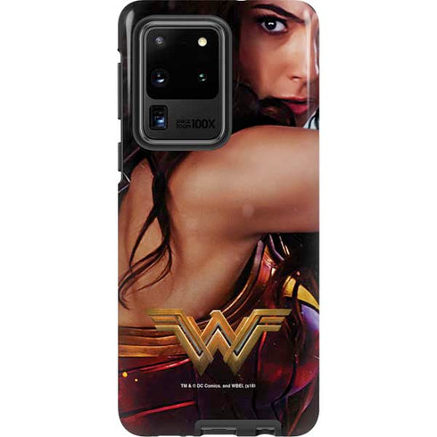 DC Comics Wonder Woman Battle Ready Poster Galaxy S20 Ultra 5G Pro Case