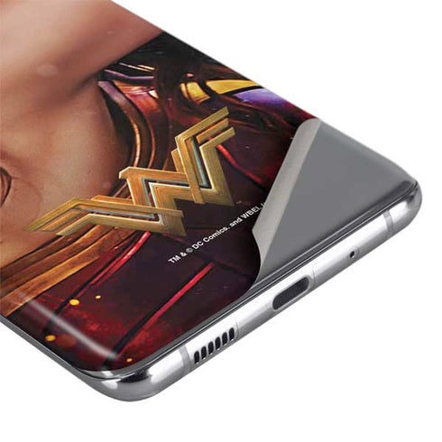DC Comics Wonder Woman Battle Ready Poster Galaxy S20 Ultra 5G Skin