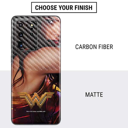 DC Comics Wonder Woman Battle Ready Poster Galaxy S20 Ultra 5G Skin