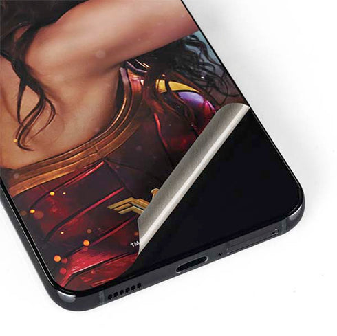 DC Comics Wonder Woman Battle Ready Poster Galaxy S22 Plus Skin