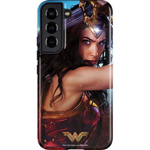 DC Comics Wonder Woman Battle Ready Poster Galaxy S22 Pro Case
