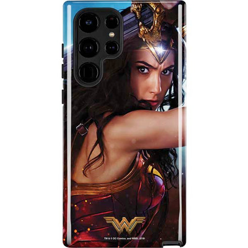 DC Comics Wonder Woman Battle Ready Poster Galaxy S22 Ultra Pro Case