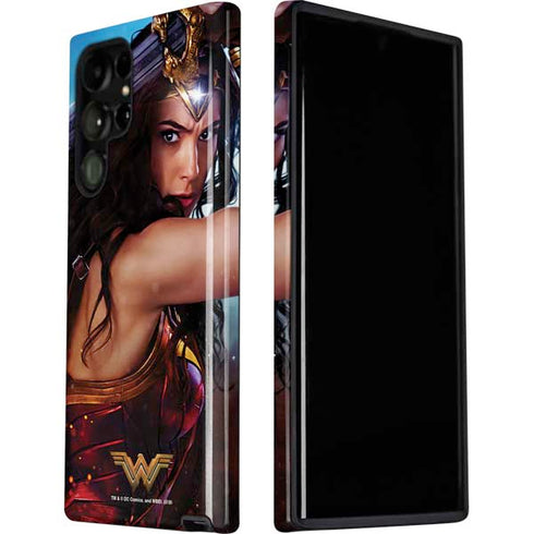 DC Comics Wonder Woman Battle Ready Poster Galaxy S22 Ultra Pro Case