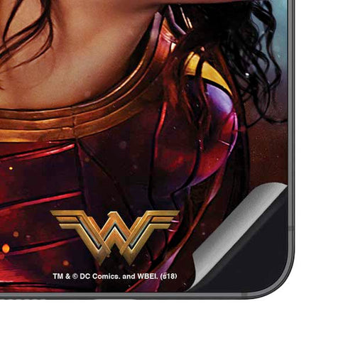 DC Comics Wonder Woman Battle Ready Poster Galaxy S23 FE Skin