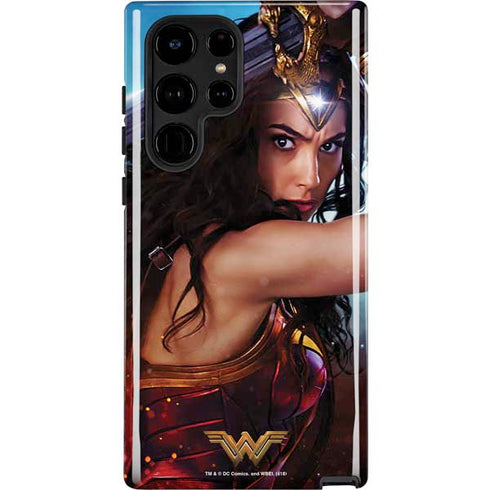 DC Comics Wonder Woman Battle Ready Poster Galaxy S24 Ultra Impact Case