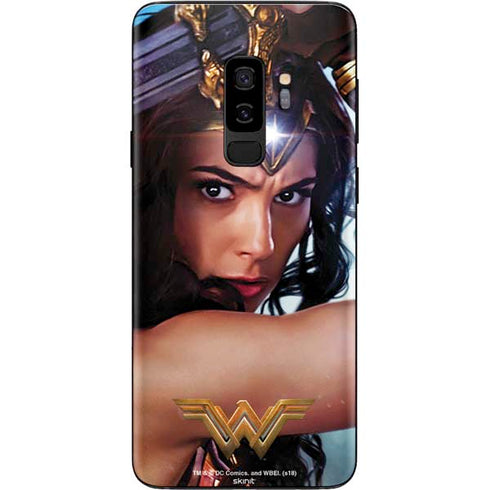 DC Comics Wonder Woman Battle Ready Poster Galaxy S9 Plus Skin