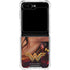 DC Comics Wonder Woman Battle Ready Poster Galaxy Z Flip5 5G Clear Case