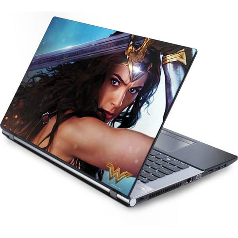 DC Comics Wonder Woman Battle Ready Poster Generic Laptop Skin