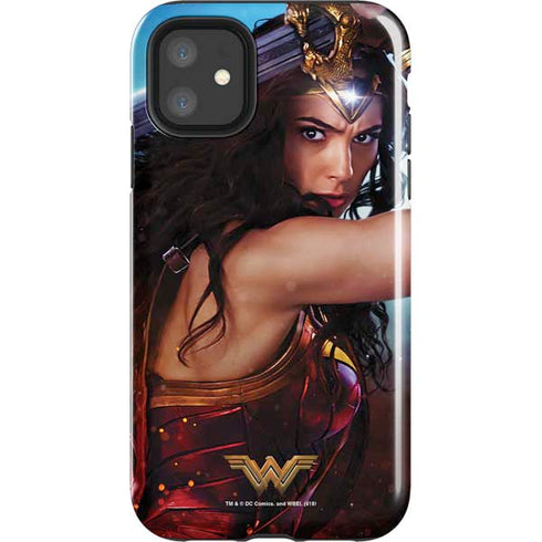DC Comics Wonder Woman Battle Ready Poster iPhone 11 Impact Case