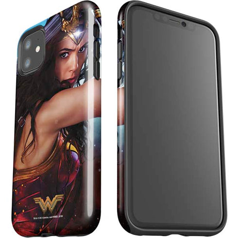 DC Comics Wonder Woman Battle Ready Poster iPhone 11 Impact Case