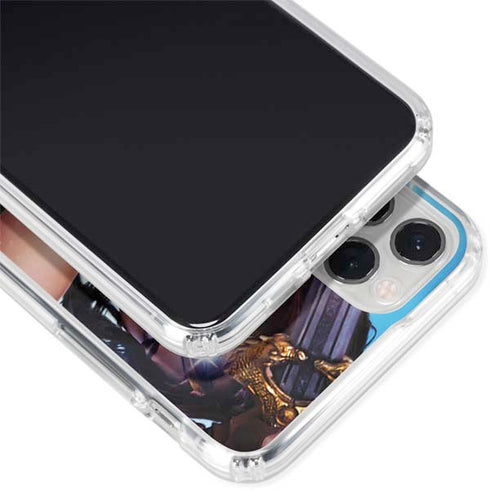 DC Comics Wonder Woman Battle Ready Poster iPhone 11 Pro Clear Case