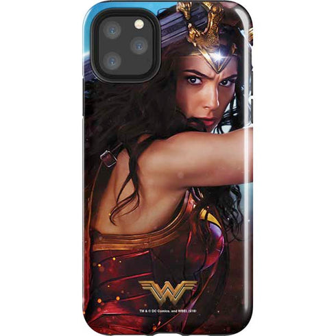 DC Comics Wonder Woman Battle Ready Poster iPhone 11 Pro Max Impact Case