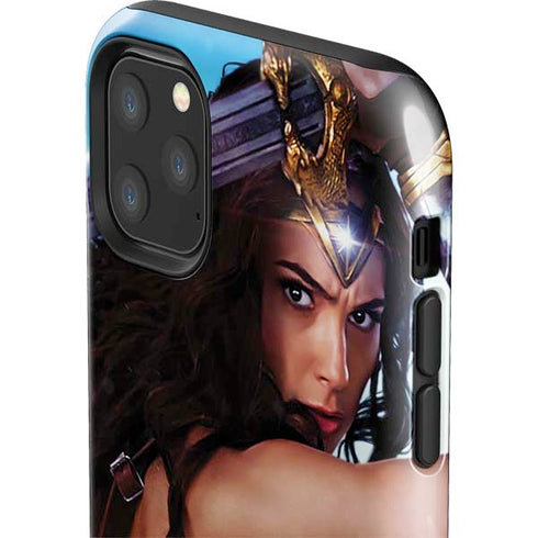 DC Comics Wonder Woman Battle Ready Poster iPhone 11 Pro Max Impact Case