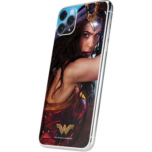 DC Comics Wonder Woman Battle Ready Poster iPhone 11 Pro Max Skin