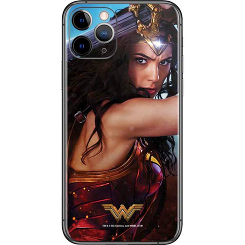 DC Comics Wonder Woman Battle Ready Poster iPhone 11 Pro Skin