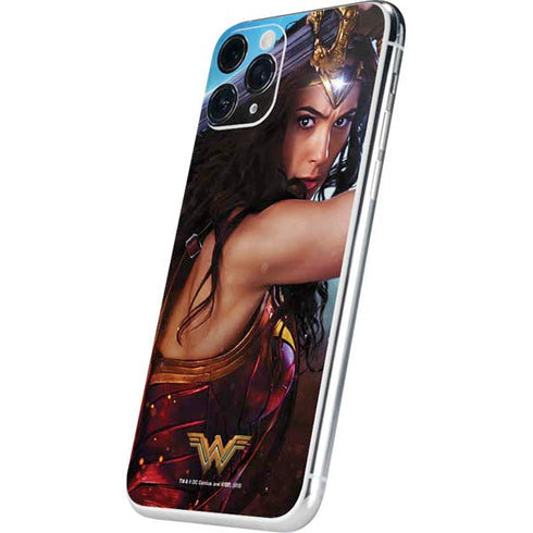 DC Comics Wonder Woman Battle Ready Poster iPhone 11 Pro Skin