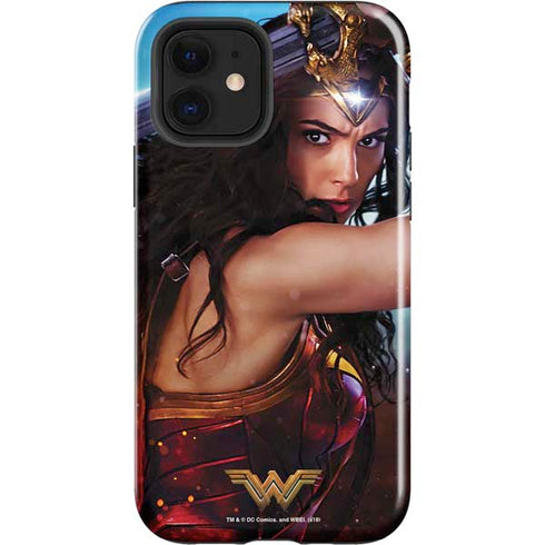 DC Comics Wonder Woman Battle Ready Poster iPhone 12 Impact Case