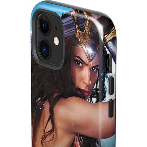 DC Comics Wonder Woman Battle Ready Poster iPhone 12 Impact Case