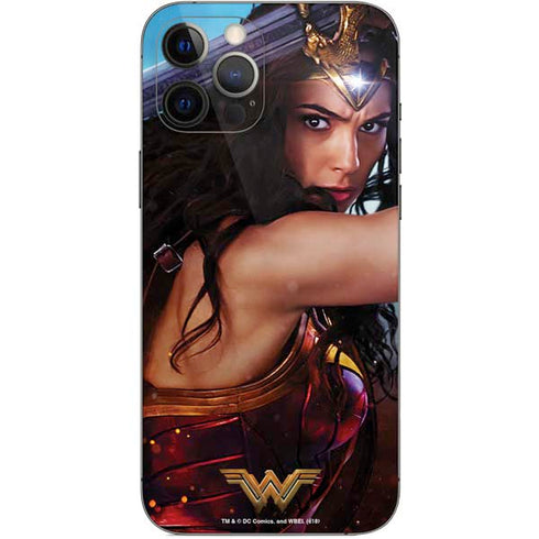 DC Comics Wonder Woman Battle Ready Poster iPhone 12 Pro Max Skin