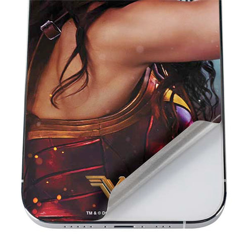DC Comics Wonder Woman Battle Ready Poster iPhone 12 Pro Skin