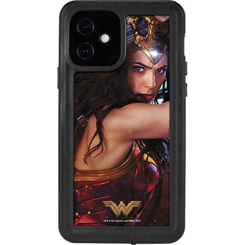 DC Comics Wonder Woman Battle Ready Poster iPhone 12 Waterproof Case
