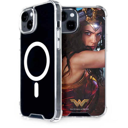 DC Comics Wonder Woman Battle Ready Poster iPhone 13 MagSafe Case