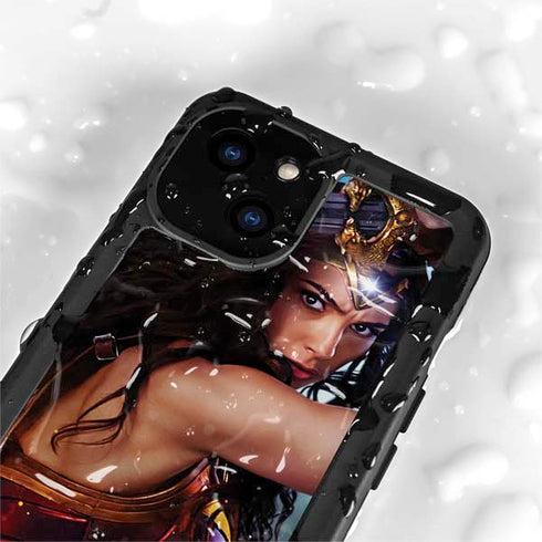 DC Comics Wonder Woman Battle Ready Poster iPhone 13 Mini Waterproof Case