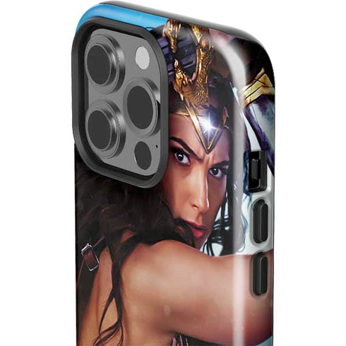 DC Comics Wonder Woman Battle Ready Poster iPhone 14 Pro Impact Case